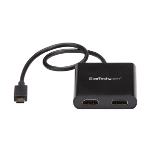 Startech 2-Port USB-C-to-HDMI Adapter Front View