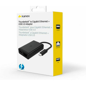 Kanex Thunderbolt Ethernet+USB3.0 Adapter