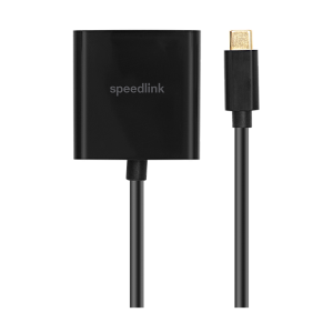 Speedlink USB-C-to-VGA Adapter HQ Front View