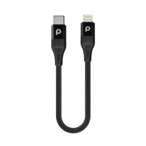 Porodo Aluminum Braided USB-C To Lightning Cable