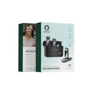 Green Lion 2 in 1 Microphone