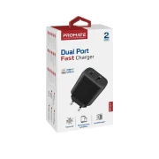 Promate Dual Port Charger