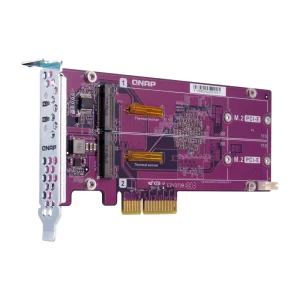 QNAP Dual M.2 22110 / 2280 PCIe Gen2