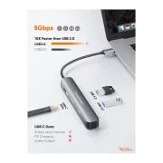 CableCreation 7-in-1 USB-C Hub Multiport Adapter