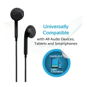 Promate Oval-curved high-performance earphones