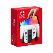 Nintendo Switch OLED Console with White Joy-Cons