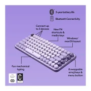 Logitech POP Keys Wireless Mechanical Keyboard